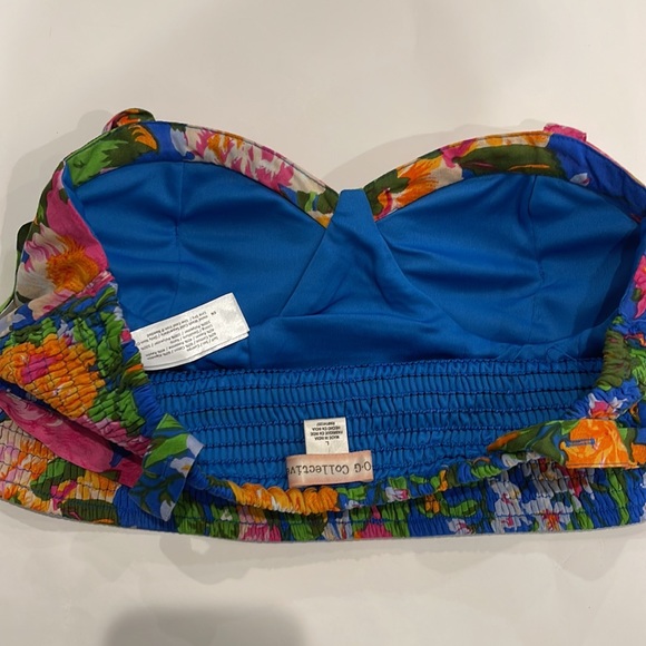 B.O.G Collective Bustier NWOT with button adjustable Straps - Picture 6 of 7